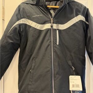 Obermeyer Black and Gray kids ski/snow Jacket